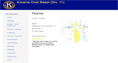 Desktop Screenshot of kiwanis-bs.ch